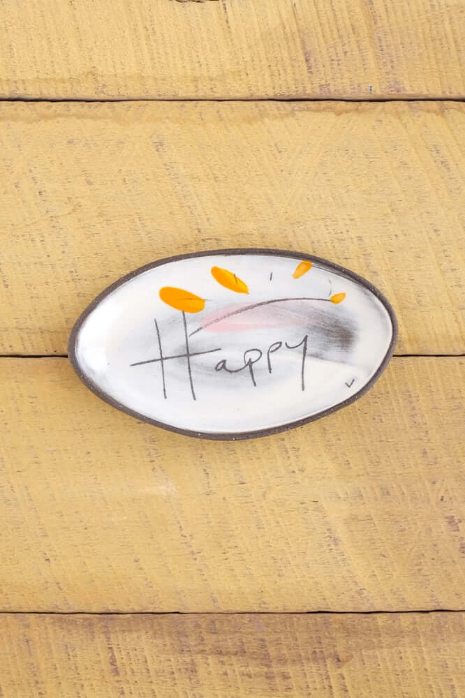 Mini Oval Tray of Happy
