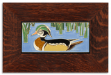 Wood Duck 4x8 Tile from Motawi Tileworks at Pinch in Northampton, MA