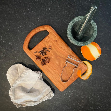 Bristol Serving Board in Cherry 11" x 6" x 5/8" from J.K. Adams Co. at Pinch in Northampton, MA