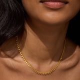 Shine a Light Coin Chain 16" Necklace