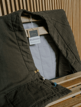 Hanten Padded Kimono in Olive Green from Bellewaera at Pinch in Northampton, MA