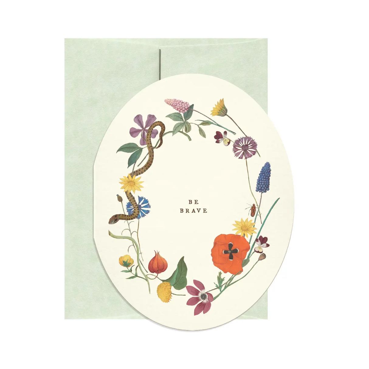 Be Brave Greeting Card