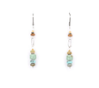 Sterling Silver Earrings with Turquoise and Faince from Chipita at Pinch in Northampton, MA