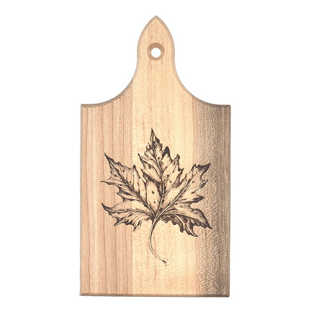 Tiny Board wtih Maple Leaf from J.K. Adams Co. at Pinch in Northampton, MA