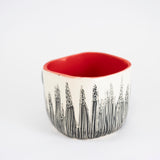 Square Mug "Fox in Tall Grass"