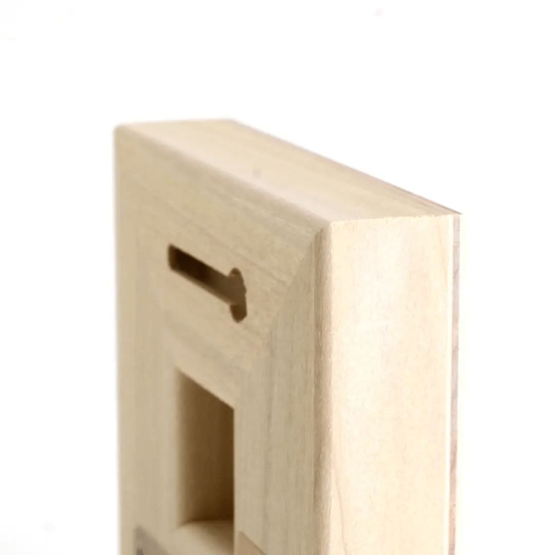 Cardinal Pair 8x8 Wooden Panel