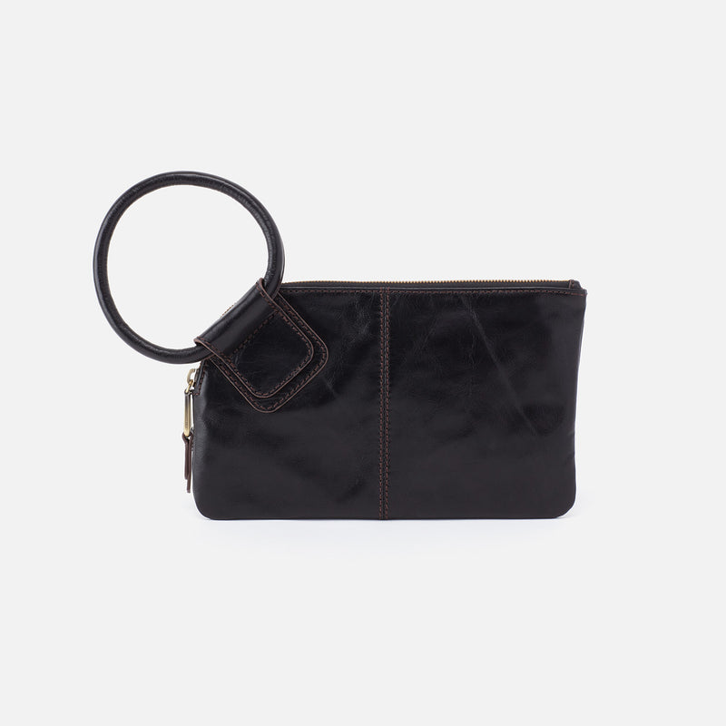 Sable Leather Wristlet at PINCH