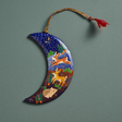 Painted Moon Paper Mache Ornament from Ten Thousand Villages at Pinch in Northampton, MA