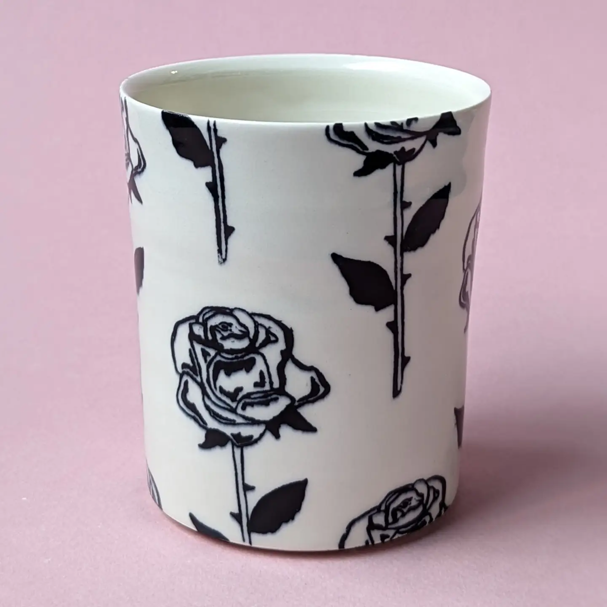 Garden Rose Cocktail Cup