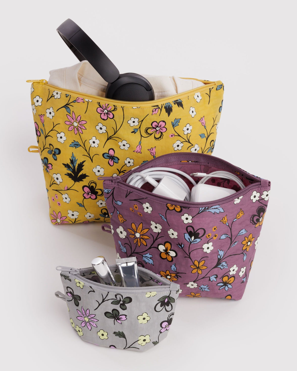 Go Pouch Set in Wildwood Mix