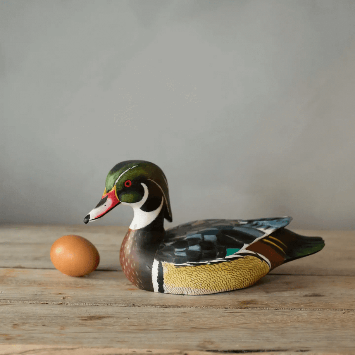 Wood Decoy-Style Duck 9.5" from Aviologie at Pinch in Northampton, MA