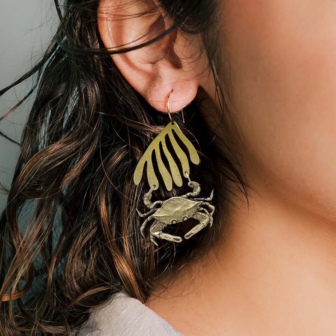 Crab Earrings at PINCH
