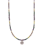 Sterling Silver Necklace with Amethyst, Serpentine, and Quartz from Chipita at Pinch in Northampton, MA