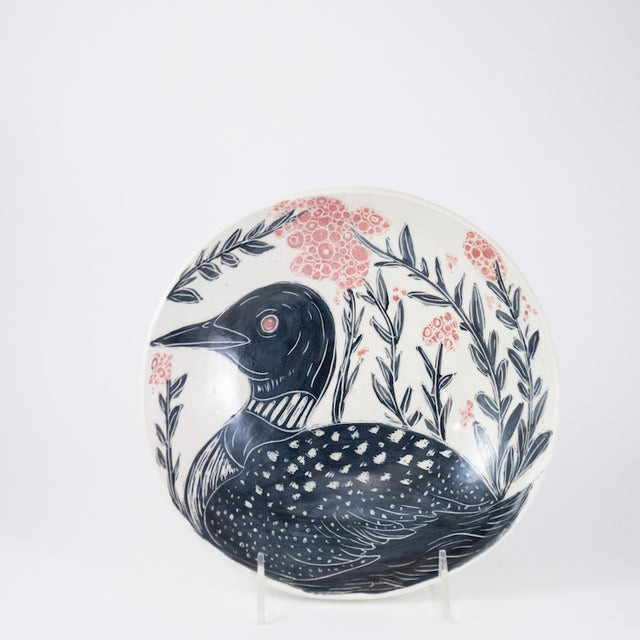 Plate "Loon for Day" at PINCH