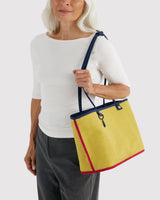 Medium Reversible Tote in Navy Mix