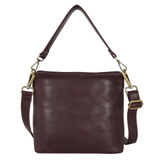 Tabor Milled Leather Crossbody Bag