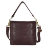 Tabor Milled Leather Crossbody Bag