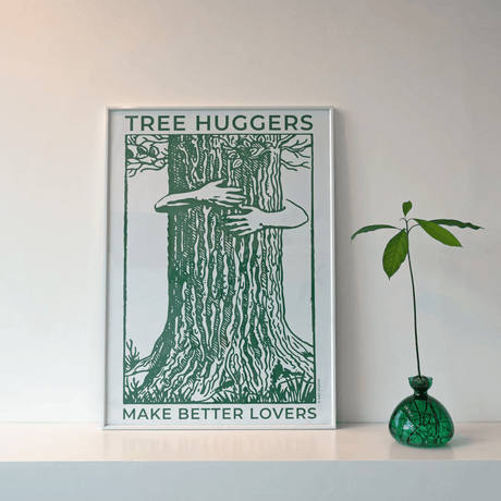 Tree Hugger Poster 59.5 x 84cm at PINCH