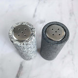 Granite Salt & Pepper Shakers from Funky Rock Designs at Pinch in Northampton, MA