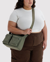 Medium Cargo Crossbody in Caper
