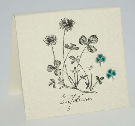 Clover Earrings in Sterling Silver at PINCH