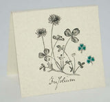 Clover Earrings in Sterling Silver at PINCH