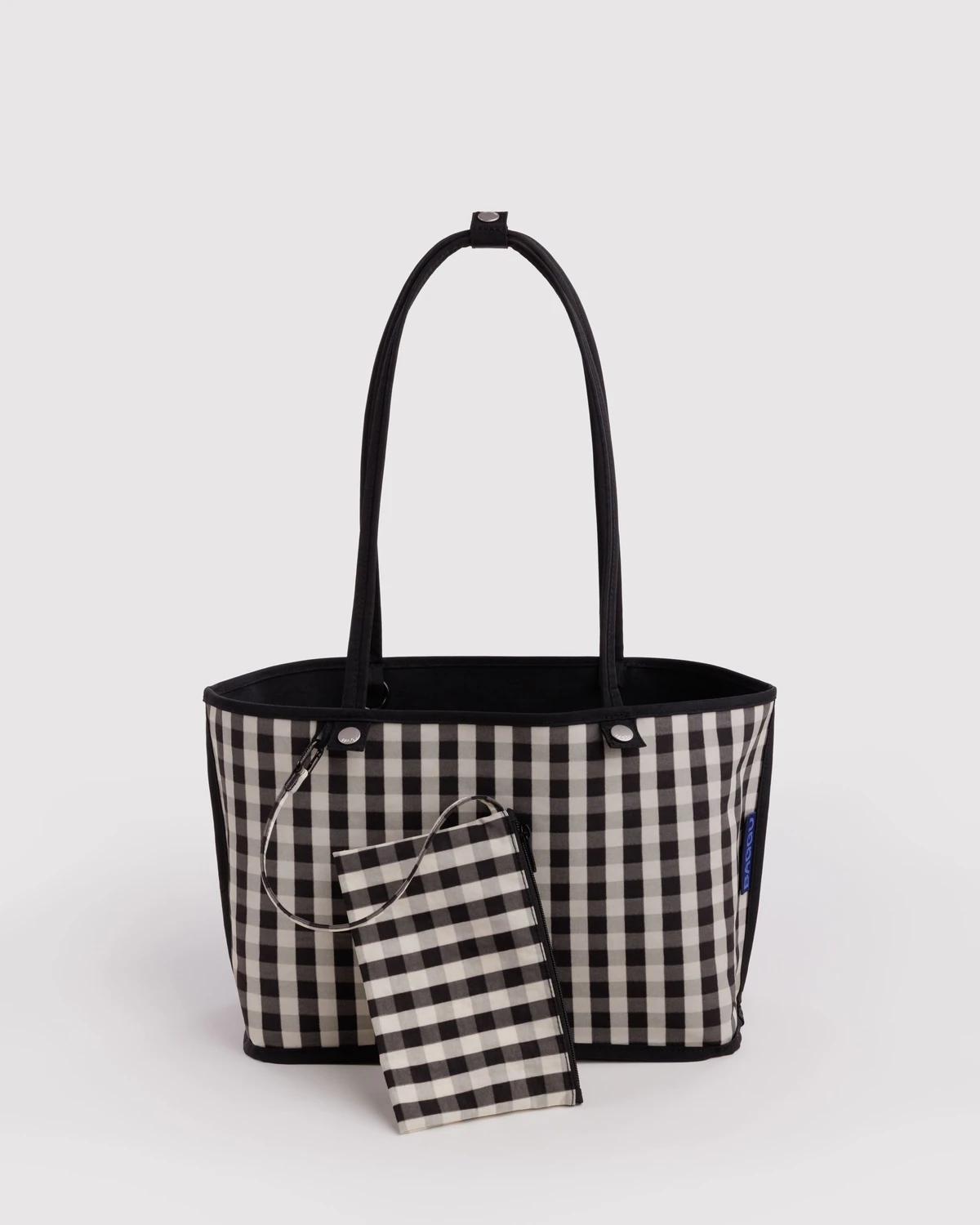 Black Mix Baggu Medium Nylon Reversible Tote