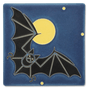 Bat and the Moon 6x6 Tile from Motawi Tileworks at Pinch in Northampton, MA