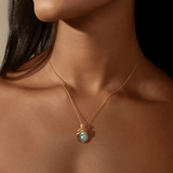 Inner Knowing Labradorite Snake Necklace from Satya at Pinch in Northampton, MA