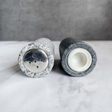 Granite Salt & Pepper Shakers from Funky Rock Designs at Pinch in Northampton, MA