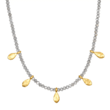 Labradorite Petal Necklace from Satya at Pinch in Northampton, MA