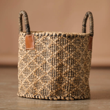 Bahana Handled Jute Basket 12"