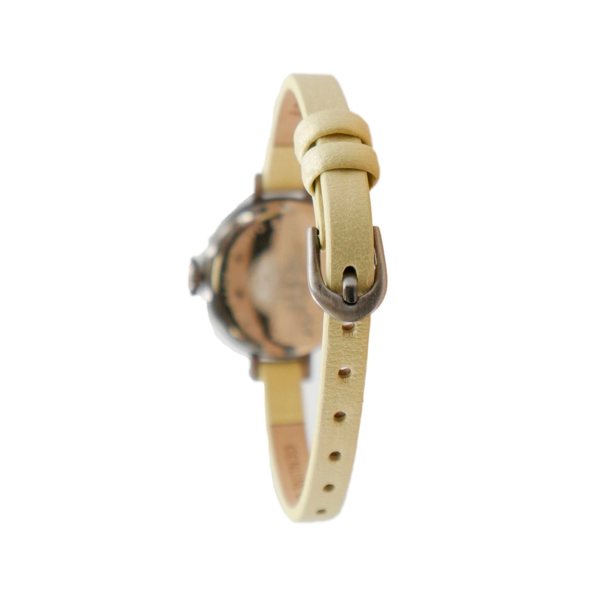 Mabel Watch in Metallic Light Yellow