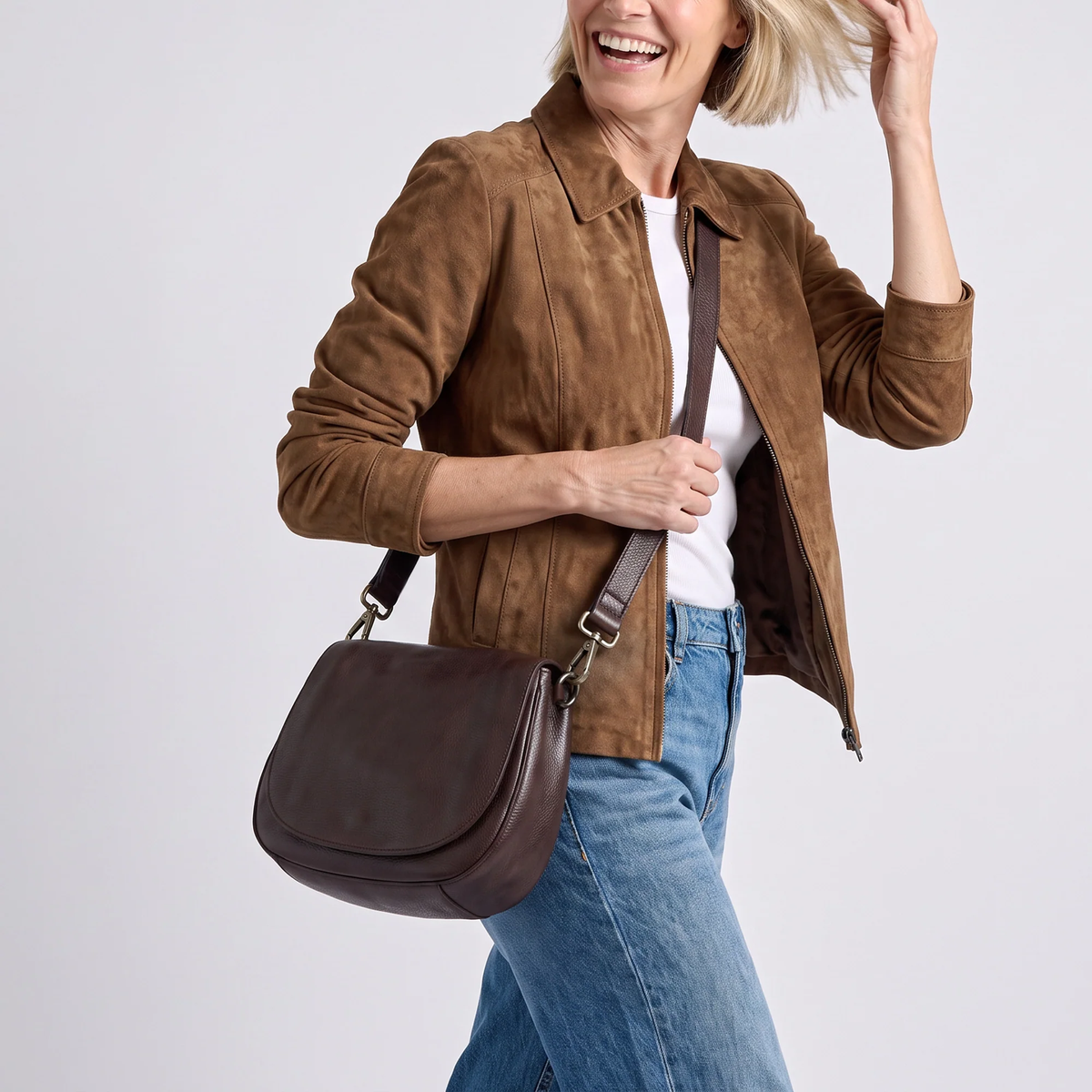 Ridge Leather Bag