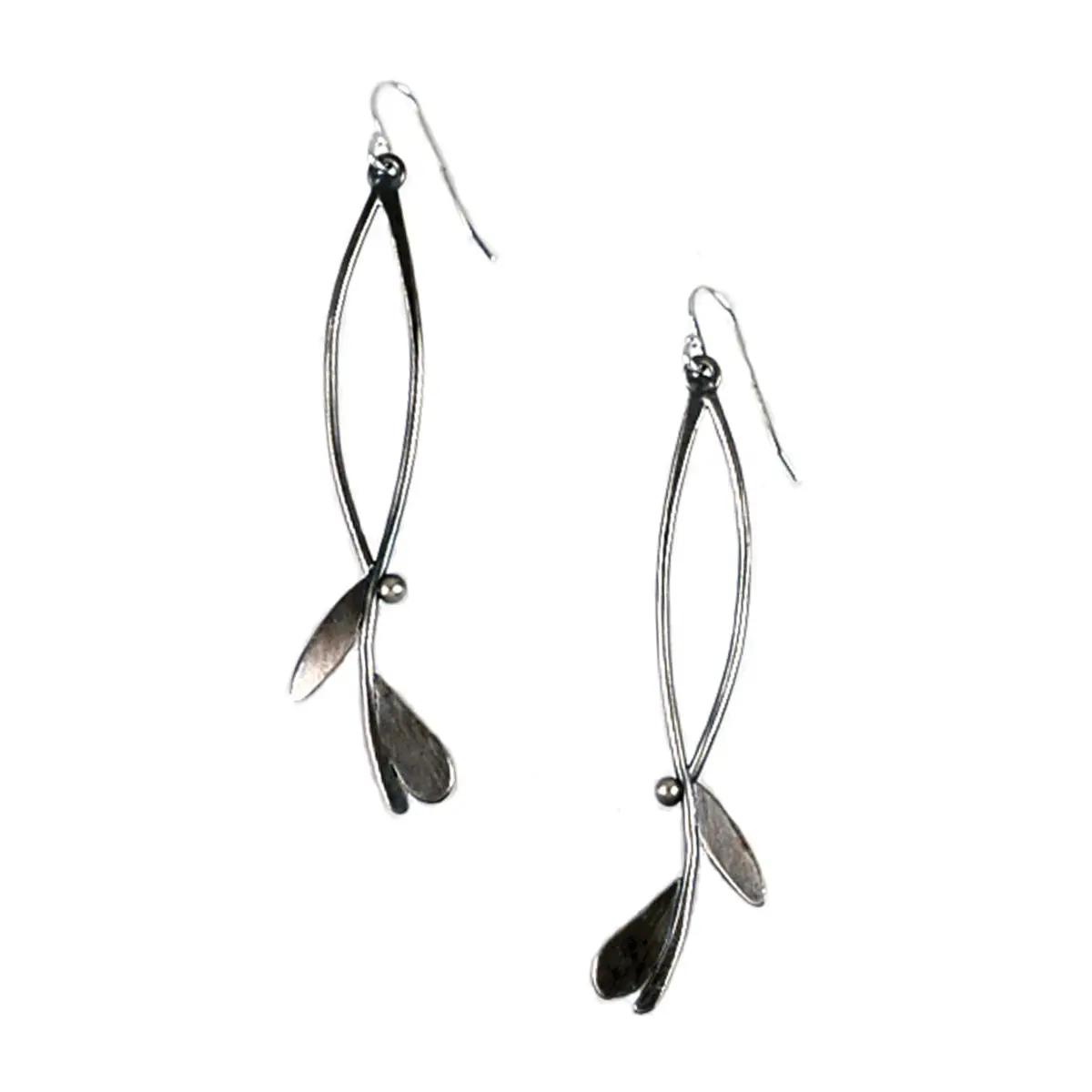 Long Floral Earrings