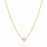 Mini Opal Pendant Necklace