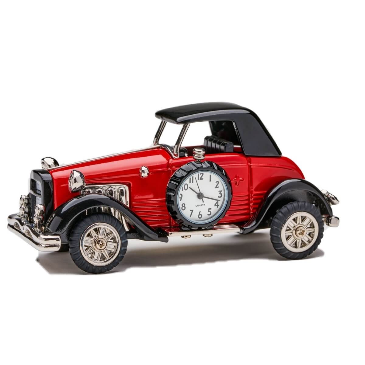 Red Antique Car Clock at PINCH