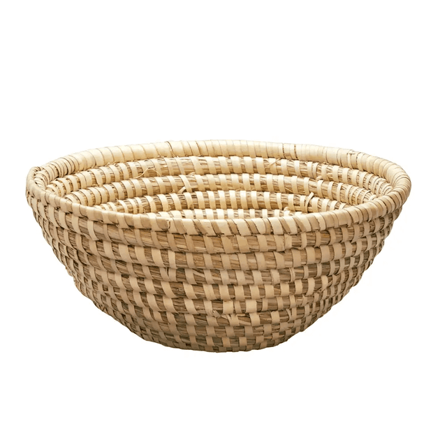 Medium Kaisa Grass Basket Bowl from Ten Thousand Villages at Pinch in Northampton, MA