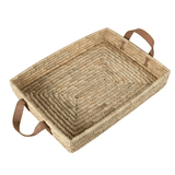 Rectangle Handled Basket from Ten Thousand Villages at Pinch in Northampton, MA