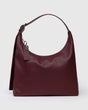 Mahogany Recycled Leather Shoulder Bag from Baggu at Pinch in Northampton, MA