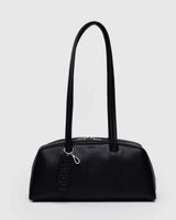 Black Recycled Leather Bowler Bag from Baggu at Pinch in Northampton, MA