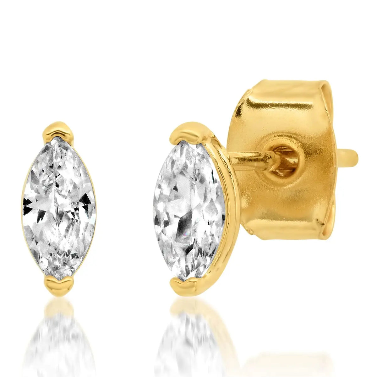 Marquise Stud Earrings