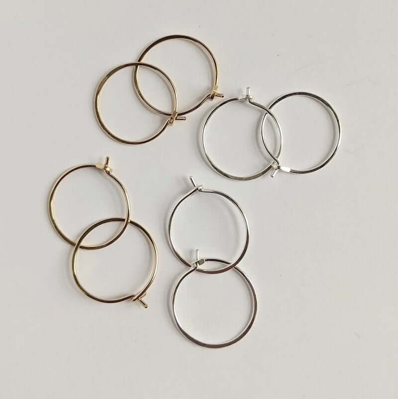 Tiny Hoops from Rachel Gunnard at Pinch in Northampton, MA