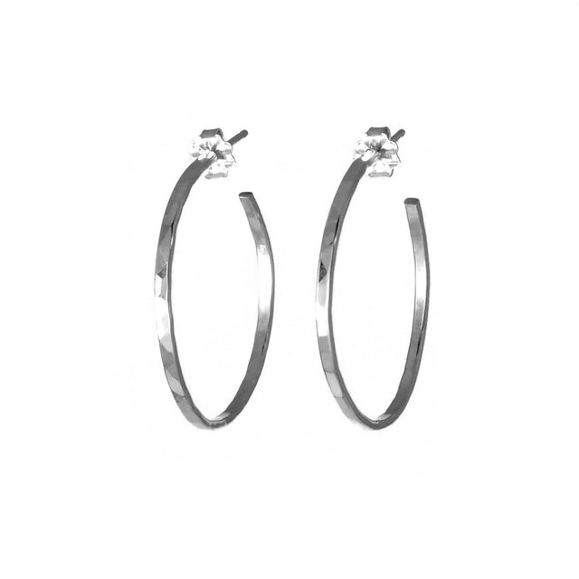 Twiggy Hoop Earrings from Carolyn Keys at Pinch in Northampton, MA