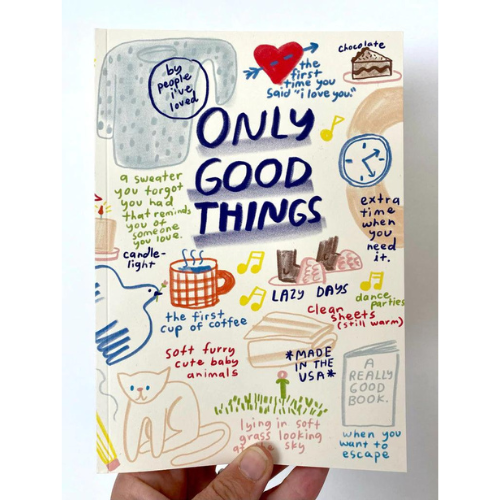 Only Good things Notebook from People I've Loved at Pinch in Northampton, MA