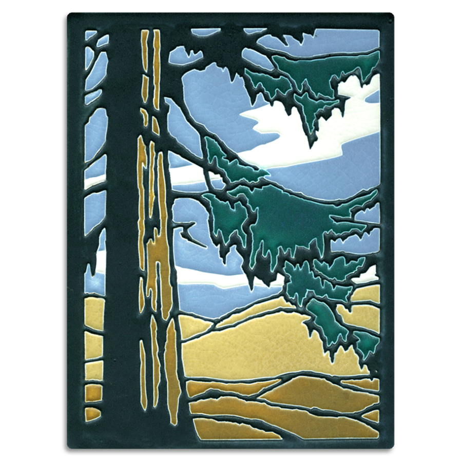 6x8 Redwood Tile (Yoshiko Yamamoto) at PINCH