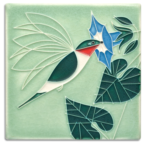 6x6 Little Sipper Tile (Charley Harper) from Motawi Tileworks at Pinch in Northampton, MA