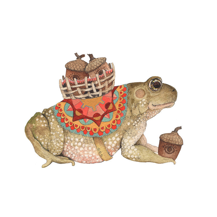 The Acorn Forager 5x7 Print from Polanshek of the Hills at Pinch in Northampton, MA