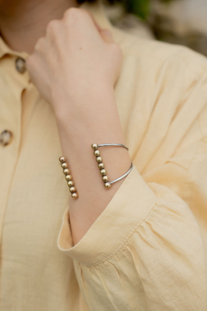 Bayon Cuff - Claire Sommers Buck - bracelet - PINCH pottery and gift shop