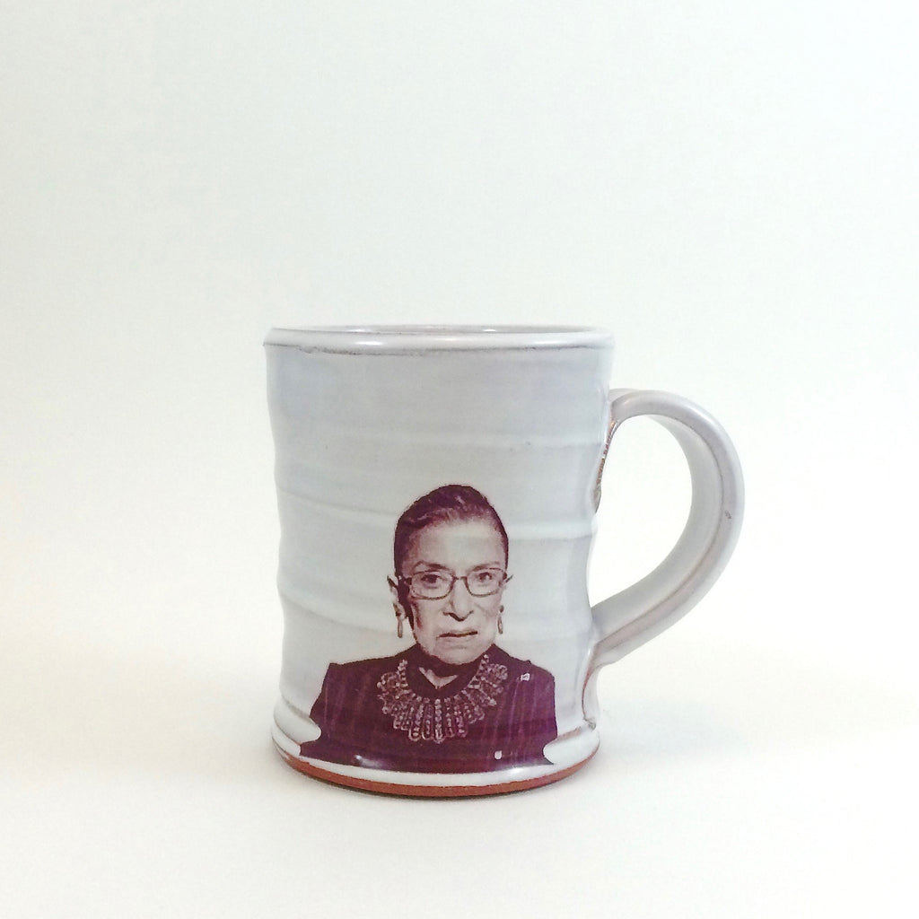 Ruth Bader Ginsburg Mug by Justin Rothshank - Justin Rothshank - mug - [PINCH]